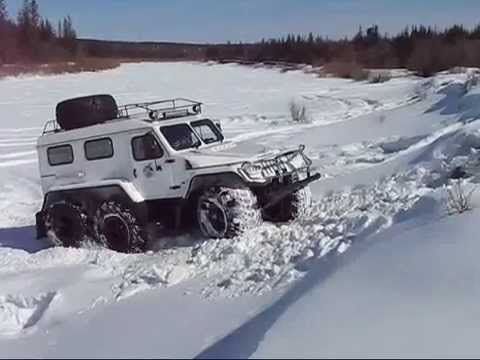 Видео: вездеход трэкол реальная проходимость и самодельный уаз вездеход Russian SUV monster