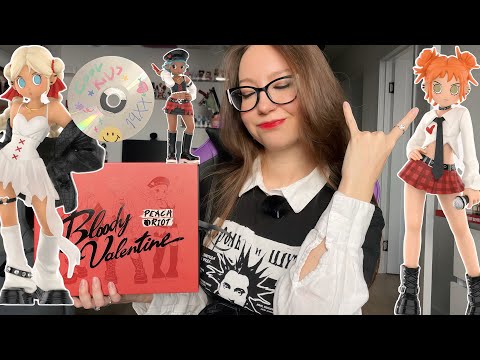 Видео: ТАТУ ИЛИ НАНА? PEACH RIOT BLOODY VALENTINE РАСПАКОВКА ЛИМИТОК💔POP MART BLIND BOX UNBOXING