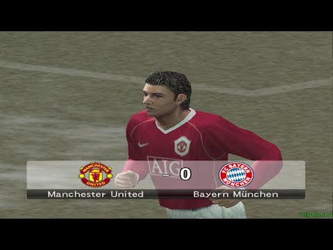 Видео: Pro Evolution Soccer 6 ✪ Геймплей PS2 | «Манчестер Юнайтед» против «Мюнхена» (1080p)