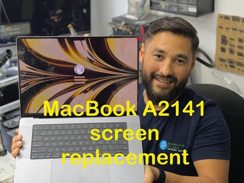 Видео: Macbook Pro 16 A2141 2019 Step by step Replacement (замена стекла на Macbook Pro A2141)
