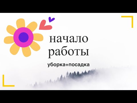 Видео: Начало работ. Потихоньку начинаем готовиться в следующему сезону