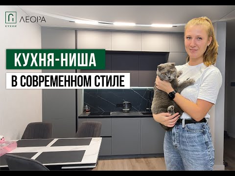 Видео: Кухня-ниша в планировке Sebur