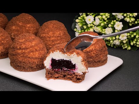 Видео: Десерт, от которого я не могу нарадоваться! Они тают во рту! 5 минут