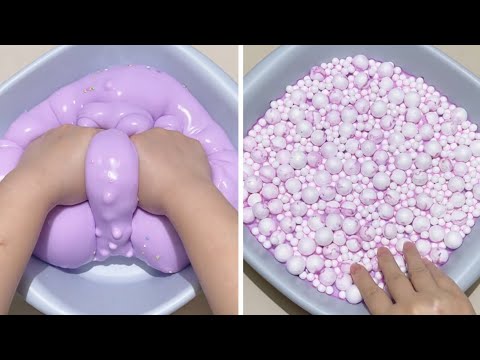 Видео: Самые расслабляющие и приятные видео о слаймах #347 //Быстрая версия // Слайминг //
