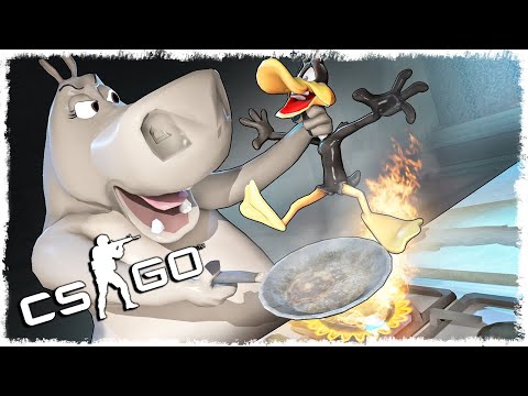 Видео: ЗЛОЙ БЕГЕМОТ vs ГЛУПАЯ УТКА В CS:GO!!!