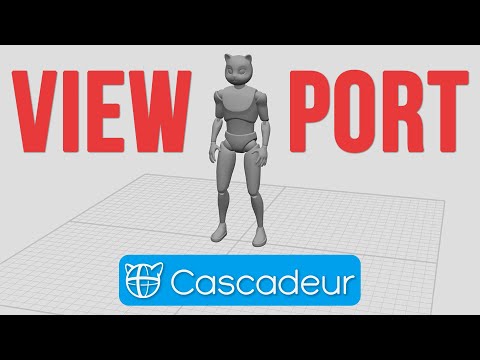 Видео: VIEWPORT в Cascadeur