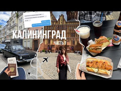 Видео: наши дни в калининграде / влог