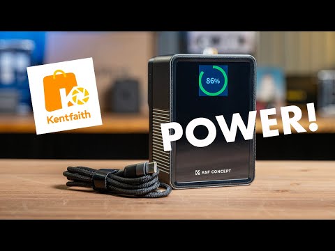 Видео: Резервный аккумулятор, который нужен каждому | Обзор «K&F Concept V99 Pro»!