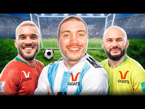 Видео: ФУТБОЛЬНАЯ ТРЕНИРОВКА С КОМАНДОЙ GOATS! ⚽