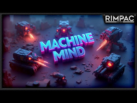 Видео: Первый взгляд на Machine Mind — нейросети, киберпанк и машины!