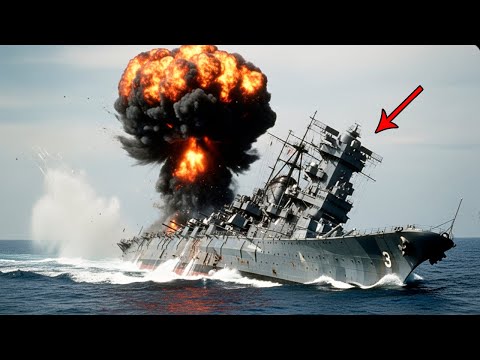 Видео: Непобедимый гигант морей стёрт с лица земли за 120 минут!