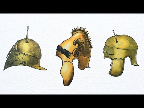Видео: Италийские шлемы. Вилланова, самниты и племена центральной Италии