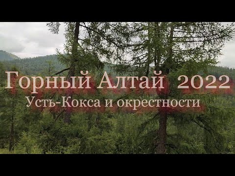 Видео: Горный алтай 2022г Усть  Кокса и окрестности