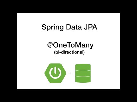 Видео: Азы Spring Data JPA. Аннотация @OneToMany (bi-directional)