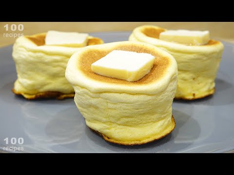 Видео: Японские Панкейки как Суфле!  Быстро и Просто