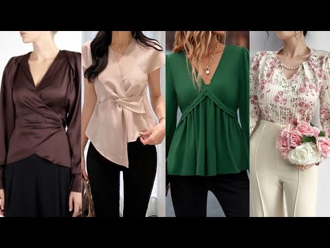 Видео: Модные красивые блузки «Идеи блузок. 150+ красивых повседневных стилей 2026 года / Модные блузки ...
