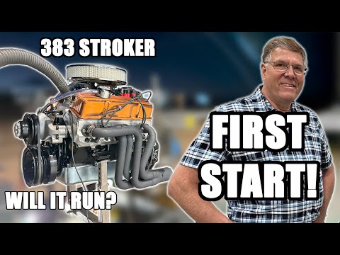 Видео: Затянули ли вы болты шатунов? Сборка и запуск 383 STROKER