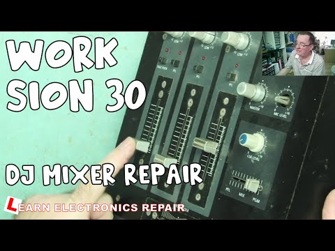 Видео: Ремонт DJ-микшера Work Sion 30: некоторые каналы работают некорректно