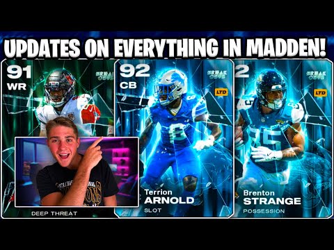 Видео: ОБНОВЛЕНИЯ ВСЕГО В MADDEN 26! ПРЕКРАСНЫЕ НОВОСТИ! КРИСТАЛЛЫ, НОВОСТИ 9-Й НЕДЕЛИ И БОЛЬШЕ НОВОСТЕЙ...