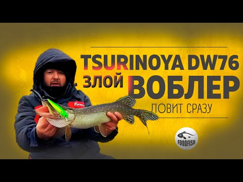 Видео: 🔴 Этот ВОБЛЕР ЗЛИТ ЩУКУ!!! Обзор TSURINOYA DW76 88SP! 👍👍👍