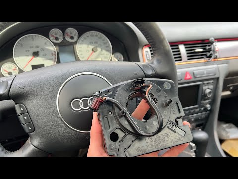 Видео: Подогрев руля и кодирование блока ABS Audi A6 C5. 