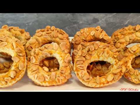 Видео: Песочные кольца с орехами, те самые:) за 22 копейки  /Sandringe mit Erdnüsse von ID Kitchen