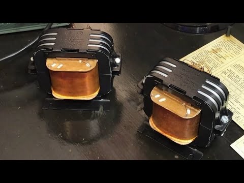 Видео: Курочу выходные трансформаторы Шалина. Пара слов про трансы лампового усилителя Прибой.