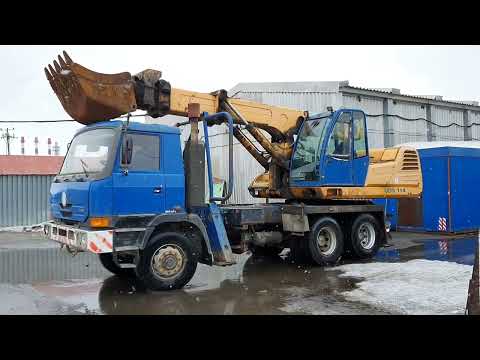 Видео: Продам: TATRA UDS-114R09, Экскаватор-планировщик. Состояние - Отличное! ТАТРА УДС-114R 09