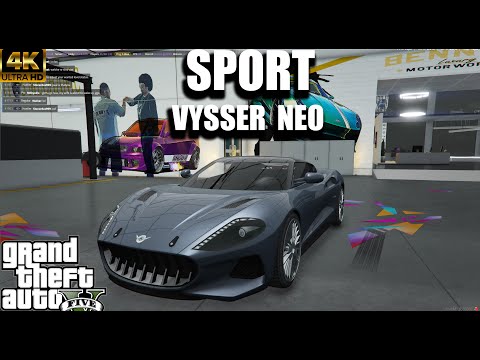 Видео: [4K 60FPS] ТУНИНГ НА VYSSER NEO (SPORT) - GRAND THEFT AUTO V