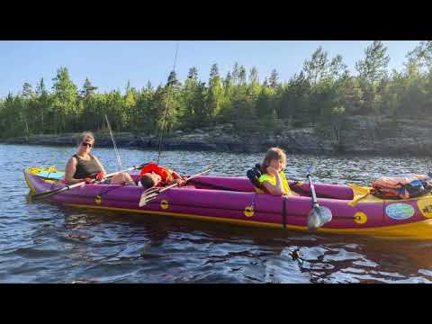 Видео: Ладожские шхеры 2025. Водный поход с детьми