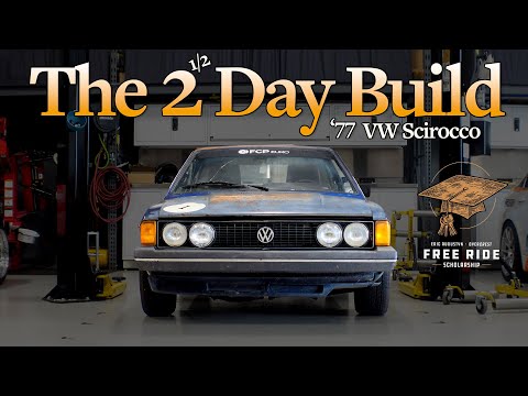 Видео: Как построить Volkswagen Scirocco 1977 года за 2 (с половиной) дня