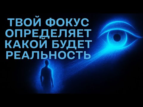 Видео: Твой фокус решает, какой будет реальность