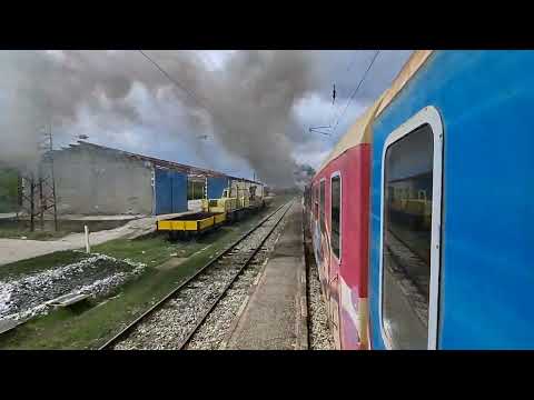 Видео: Пътуване с АВ13282 с ПАРЕН ЛОКОМОТИВ 26.26маневра преди да гледате клипа превъртете до 23:35 минути