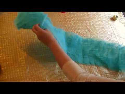 Видео: Другой вариант драпировки чалмы