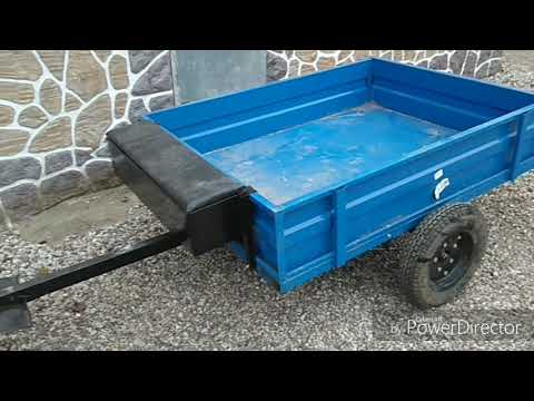 Видео: Переделка заводской конструкции прицепа на мотоблок