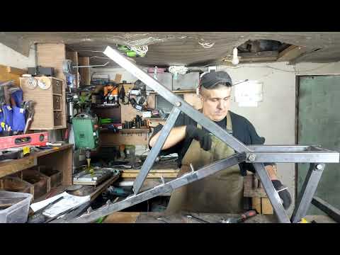 Видео: НАКЛОННАЯ СКАМЬЯ для ЖИМА // самоделка из профильной трубы