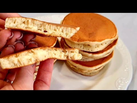 Видео: Самые ПЫШНЫЕ панкейки на кефире🥞идеально для вкусного завтрака/ Кухня Ирины!