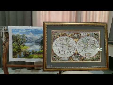 Видео: Моя самая дорогая вышивка в оформлении. Оформление вышивки - стоимость, опыт за 5 лет.