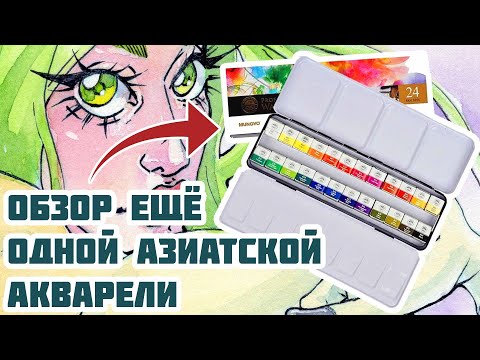 Видео: ОБЗОР АКВАРЕЛИ MUNGYO / я в восторге!