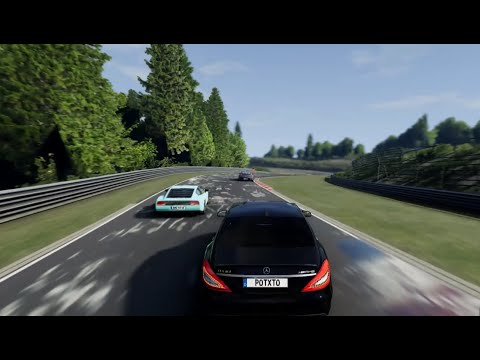 Видео: Я проехал Нюрбургринг (nordschleife) на банане в beamng drive || бика || Mercedes CLS