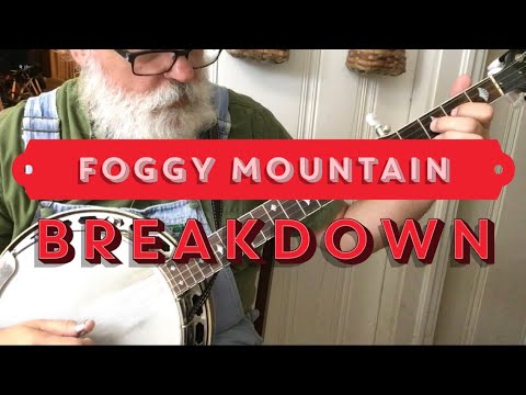 Видео: Учимся играть — Foggy Mountain Breakdown — Bluegrass Banjo