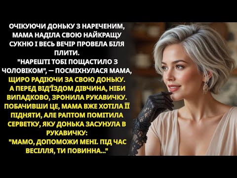 Видео: Мама чекала доньку з нареченим у найкращій сукні, але вечір закінчився несподівано