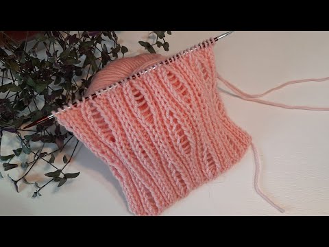 Видео: Очень красивый ажурный узор для летних вещей.