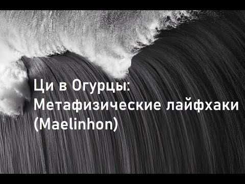 Видео: Ци в Огурцы: Метафизические лайфхаки (Maelinhon)
