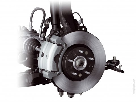 Видео: Замена передних колодок на Гранте