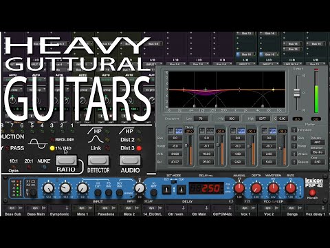 Видео: Тяжелые приемы сведения гитар в стиле Энди Уоллеса, Энди Снипа, Рэнди Стауба и т. д.