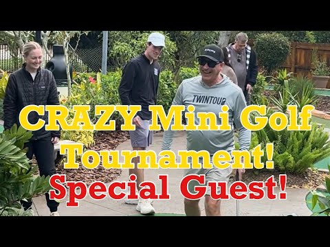 Видео: СПЕЦИАЛЬНЫЙ ГОСТЬ на этом напряженном турнире по мини-гольфу | ОБЯЗАТЕЛЬНО К ПРОСМОТРУ!