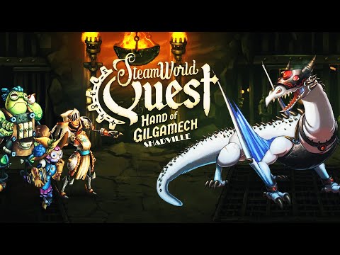 Видео: Канарейка и Дракон ⚔ SteamWorld Quest: Hand of Gilgamech Прохождение игры #3