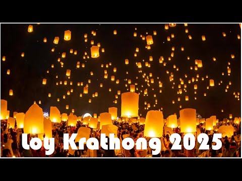 Видео: Loy Krathong 2025 Thailand Pattaya. Лой Кратонг 2025.