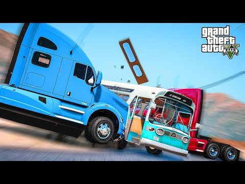 Видео: ПОГОНЯ ЗА РЕЙСОВЫМ АВТОБУСОМ НА ГРУЗОВИКАХ В GTA 5 ONLINE! ПОЛИЦЕЙСКИЕ ДОГОНЯЛКИ В ГТА 5!